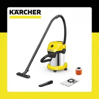 在飛比找momo購物網優惠-【KARCHER 凱馳】乾濕兩用吸塵器(WD3S)