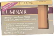 L'OREAL 0.17oz VISUELLE Invisible Coverage Creme Powder Makeup Beige Blush NEW