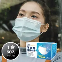 在飛比找momo購物網優惠-【易廷 清新宣言】醫用口罩(成人用 50片/盒 /台灣製造 