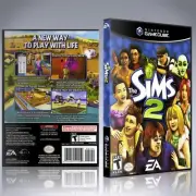 GameCube Replacement Case - NO GAME - Sims 2