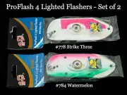 PRO-TROLL ProFlash 4" 778 & 784 Lighted Flashers - Set of 2