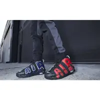 在飛比找蝦皮購物優惠-NIKE AIR MORE UPTEMPO GS 鴛鴦 紅 