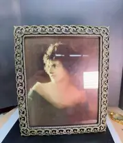 I Am Edgar Berebi My New Krista 8x10 Museum Gold Plate 2 way frame 1400 Retail