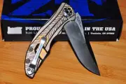 ZERO TOLERANCE RJ Martin CPM 20CV Stonewash Blade KERSHAW ZT 0609 USA