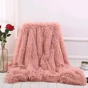 CVBFDB Soft Warm Shaggy Bedspread Children Bedding Home Decoration Comfortable Blanket