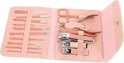 minkissy Compact Pedicure Scissors Nail Clippers Set Toe Nail Clippers Manicure Kit for Travel Stainless Steel Tools