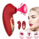 Clit Sucking Sucker Vibrator Stimulator New Masturbator Nipple Massager Sex Toy