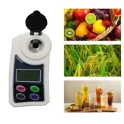 Digital Refractometer Brix Meter Tester Measuring Sugar Content Range 0-55% Brix