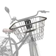 Bike Basket Portable Bicycle Front Basket for Riding Foldable Bikes Outdoor