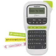 P-Touch PTH110 Portable Label Maker with QWERTY Keyboard and One-Touch Keys