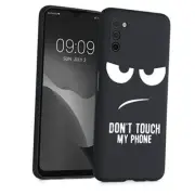 TPU Silicone Case Compatible with Samsung Galaxy Don't Touch My Phone 02-01