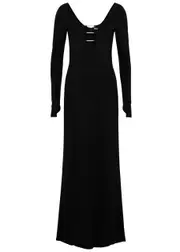 Alice + Olivia Kalena Stretch-jersey Maxi Dress - Black - 4 (UK8 / S) 4 (UK8 / S)