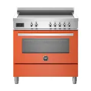 Bertazzoni 90cm Professional Series Induction Cooker - Orange