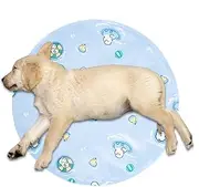 Pet Cooling Mat | Cooling Mat for Dog | Waterproof Washable Non-Slip Calming Blanket for Kennel Crate Car Indoor Outdoor Camping