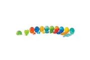 Learning Resources Counting Dino-Sorters Math Activity Set, Dinosaur Sorting Toy, 65 Pieces, Ages 3+