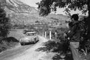 Lucien Bianchi and Christian Delferier Citroen DS 19 1966 Old Photo
