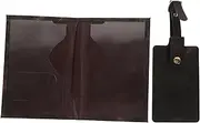 [Minkissy] Essential Travel Accessory: Lightweight Passport Holder Id Credit Card Case Luggage Tag Fashionable