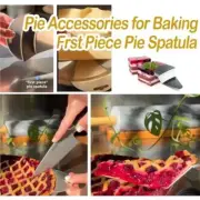 First Piece Pie Spatula,Stainless Steel Cake Cutter Pie`Gadget-3X Shovel, L4G7