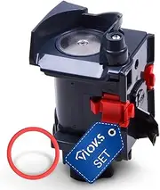 [VIOKS] Brewing Group and O-Ring for Fully Automatic Coffee Machine Brewing Unit Seal 43 mm Diameter Set Replacement for Delonghi 5513227911 7313251441 Coffee Machine ESAM 3000 Magnifica Replacement Parts