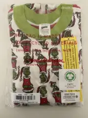 Hanna Andersson Grinch Mix It Up Dr. Seuss Long John Pajamas Size 120 US 6-7 NWT