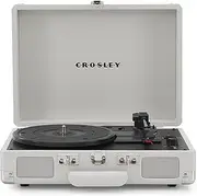 [Crosley] Cruiser Portable Bluetooth Turntable, White Sands