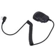 1X(2 Pin PTT Speaker MIC For Walkie Talkie UV-5R UV-82 -888S Two Way8208