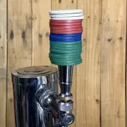 Poker Chips Mini Beer Keg TAP HANDLE For Kegerator Gambling Las Vegas Reno Short