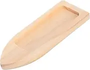 Vaguelly DIY Wooden Boat Model Rustic Desktop Boat Ornament for Home Decor Craftsmanship Vivid Design for Office Bedroom Dining Table