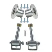 Pair 17mm 3 Stud Wheel Hub+ Steering Knuckle Spindle For ATV Buggy Quad Go kart