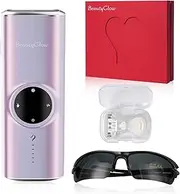 Advanced IPL Hair Removal Device with Sapphire Ice Cooling, 5 Adjustable Energy Levels, Pain-Free Permanent Hair Removal for Face Body Bikini Line Fit for Sensitive Skin,10-Minute Full Body Treatment