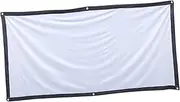 SWOOMEY 1 Set High Definition Home Party Projection Screen Crease Design for Indoor Outdoor Use Portable Viewing Experience