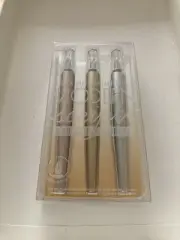 3 OOLY Black Ink Script Fountain Pens and Journal