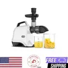 Low Speed Masticating Cold Press Juicer for vegetable And Fruits - Silver, New