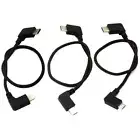 Type-C+Lightning+Micro Cables For DJI Mini 2 Air 2S Mavic 3/Air 2 Remote Control