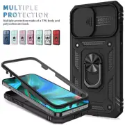 For iPhone 16 15 14 13 12 11 Pro Max SE 8 Case Shockproof Rugged Ring Full Cover