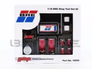 GMP 1/18 - ACCESSOIRES SHOP TOOL SET 2 - BROCK RACING ENTERPRISES 18959