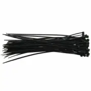 100x Nylon Cable Tie Zip Tie 2.5x100mm UV Treated