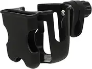 Kisangel Stroller Cup Holder Handlebar Bottle Holder for Prams Bikes Scooters Sturdy Material Fits Bottles Phones Accessory