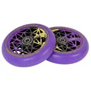 Oath Bermuda 110mm Wheels - Black/Purple/Yellow