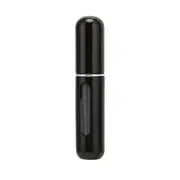Easy Refillable Travel Perfume Atomizer Pump Spray Bottle Pocket Black 5ml