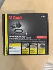 Curt MultiPro Multi-Flex Tailgate Sensor 2" Hitch Cap for 20-21 Silverado Sierra