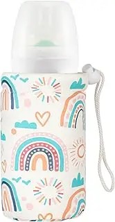 Baby Bottle Insulated Sleeve, Breastmilk Insulation Cover, Milk Warming Sleeve, Portable Feeding Supplies 4.72x2.76x2.76 Inches for Travel and Occupied Use