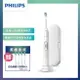 【Philips 飛利浦】Sonicare 最新智慧感應型電動牙刷 新月白 HX6877/27 贈 護銀刷頭4入組