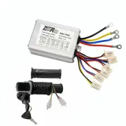 1000W 48V Brush Motor Speed Controller + LCD Throttle for Go Kart E-BIKE ATV