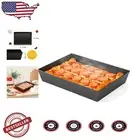 Dishwasher Safe Non-Stick 14x10 Detroit Style Pizza Pan - Perfect for Home