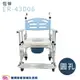 恆伸 鋁合金便器椅 ER-43006 圓孔款 扶手升降便器椅 馬桶椅 便盆椅 洗澡椅 有輪洗澡椅 ER43006