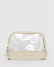 Ivory Holly Clear Cosmetic Case