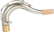 Generic Alto Saxophone Accessories Tenor Sax Neck Silver Silver Plated Brass Tenor Sax Accessories Saxophone Sax