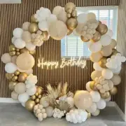 Apricot Coffee Brown Balloon Garland Arch Kit Wedding Birthday Party Decoration