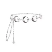 Sun & Crescent Moon Chain Belt Gold - One Size